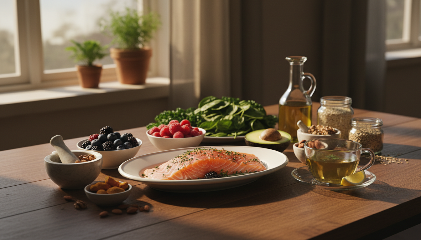 Composição Nutricional dos Melhores Alimentos Antiinflamatórios