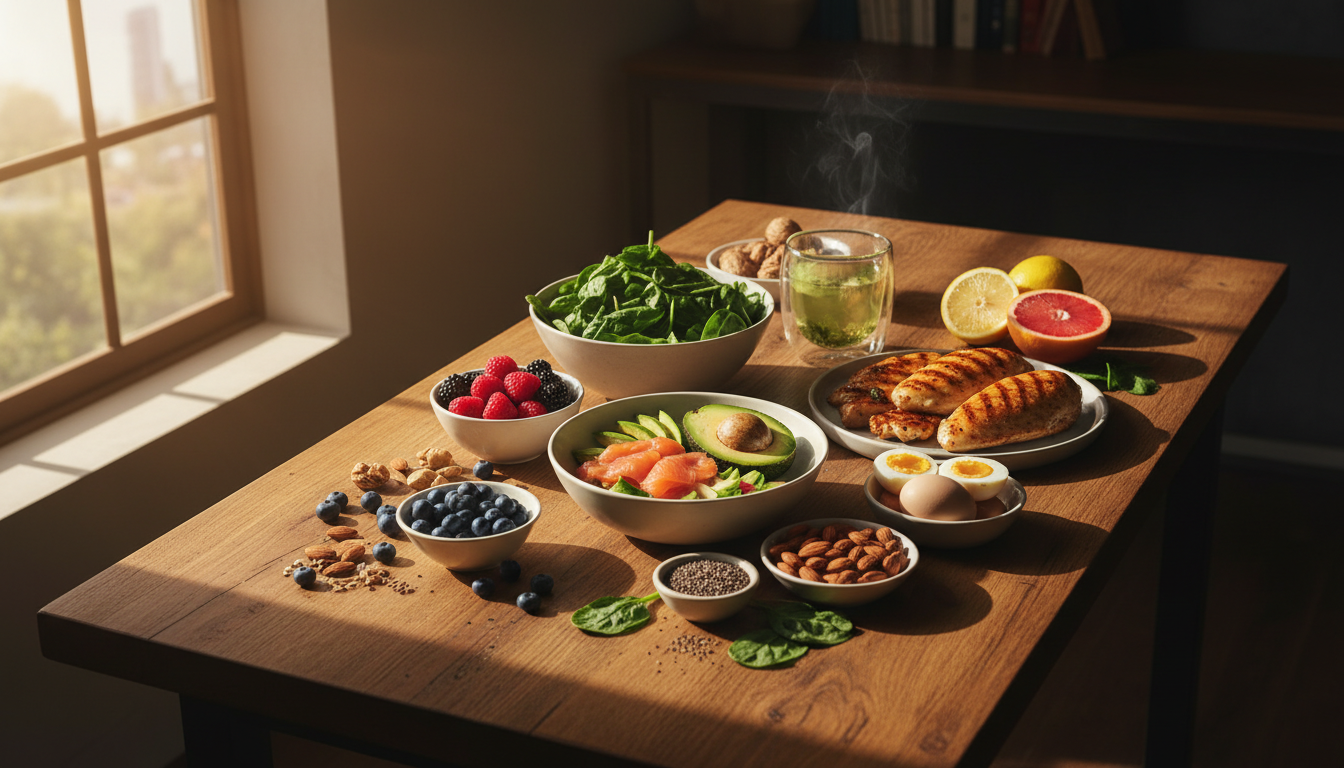 Composição Nutriente dos Melhores Alimentos para Queimar Gordura