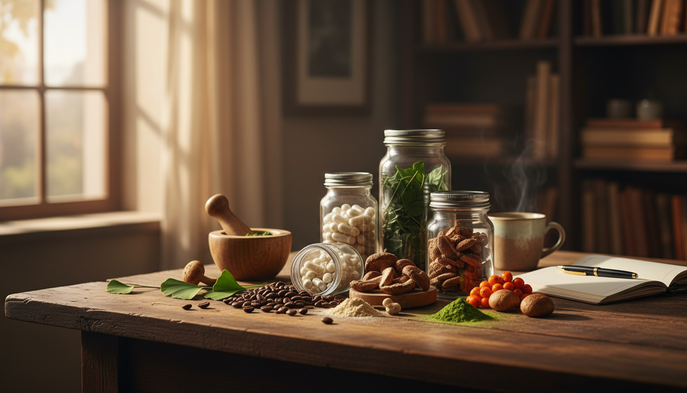 Composição e Ingredientes dos Suplementos para Foco