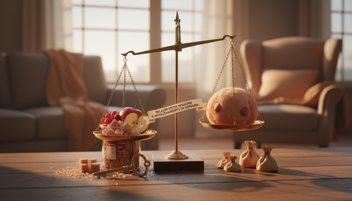 A Relação Entre Insulina e Armazenamento de Gordura