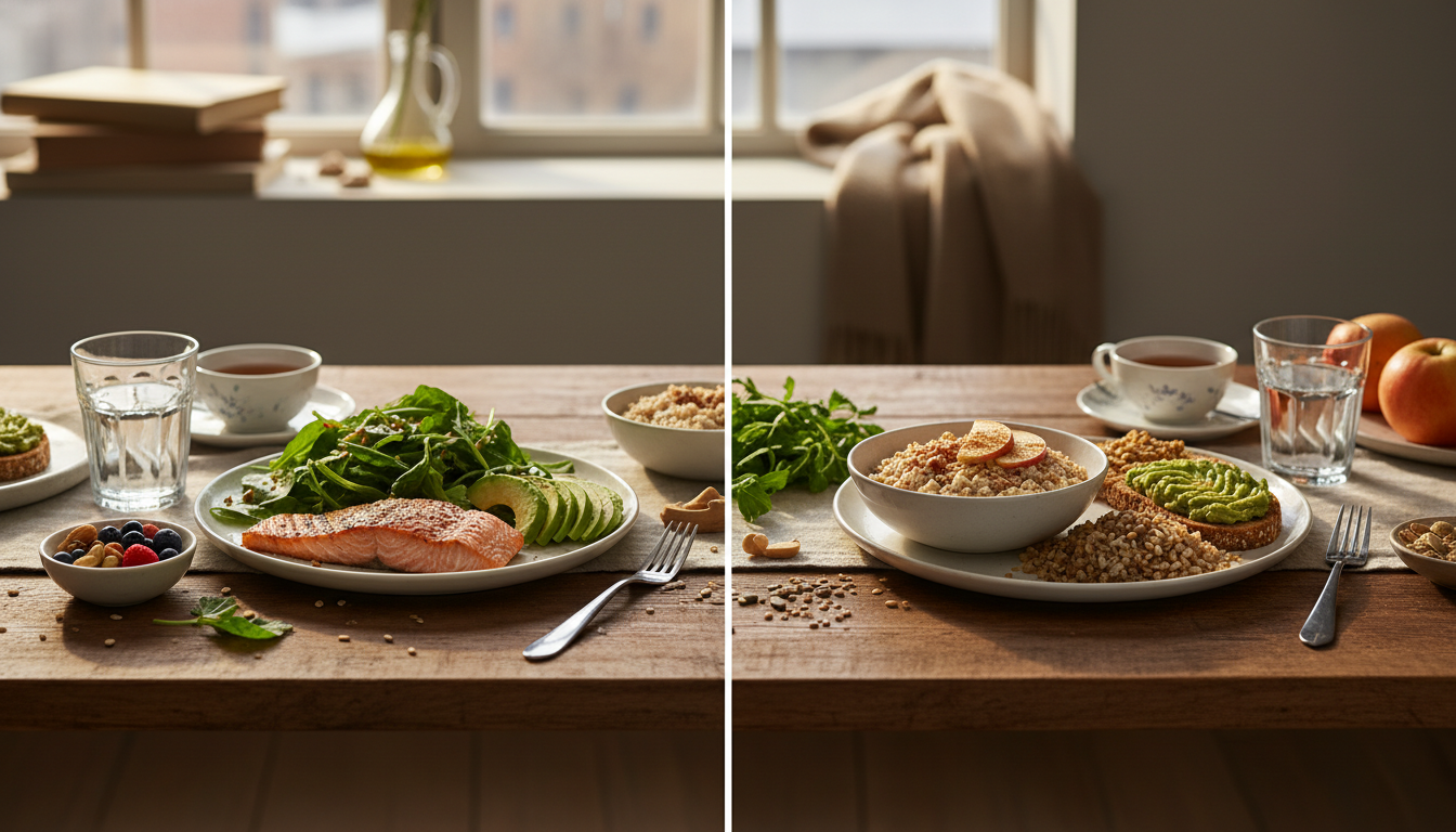 Dieta para Controle de Açúcar: Comparação entre Abordagens