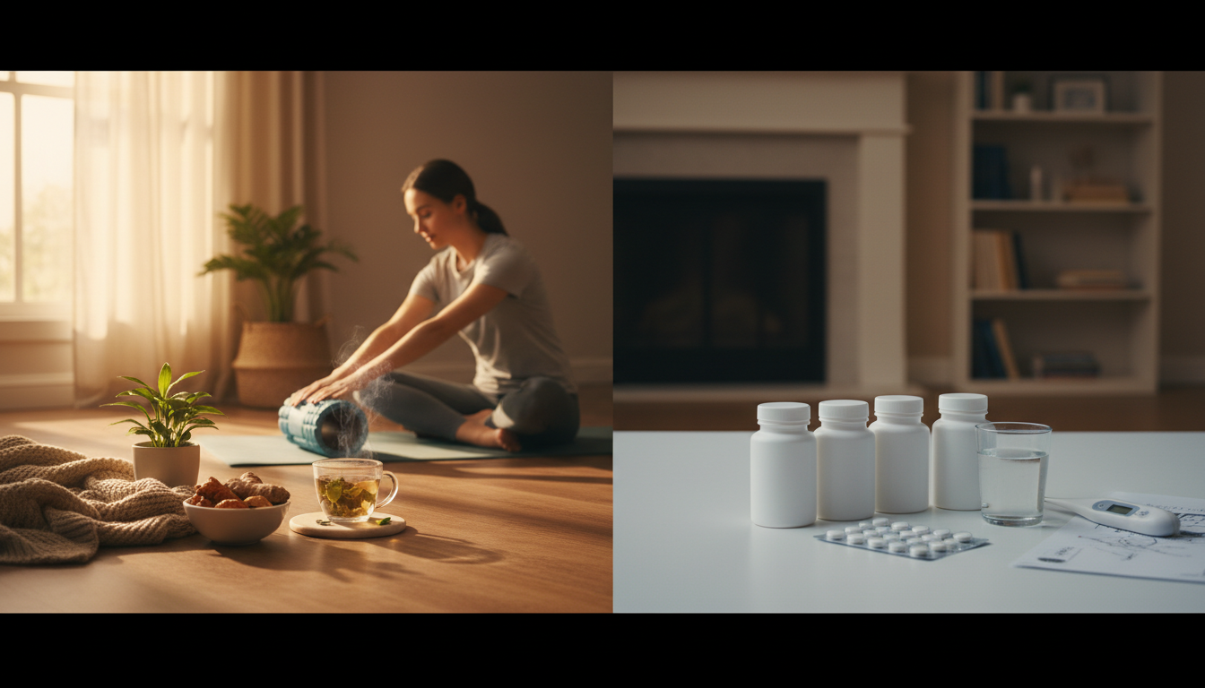 Comparação: Métodos Naturais vs Medicamentos