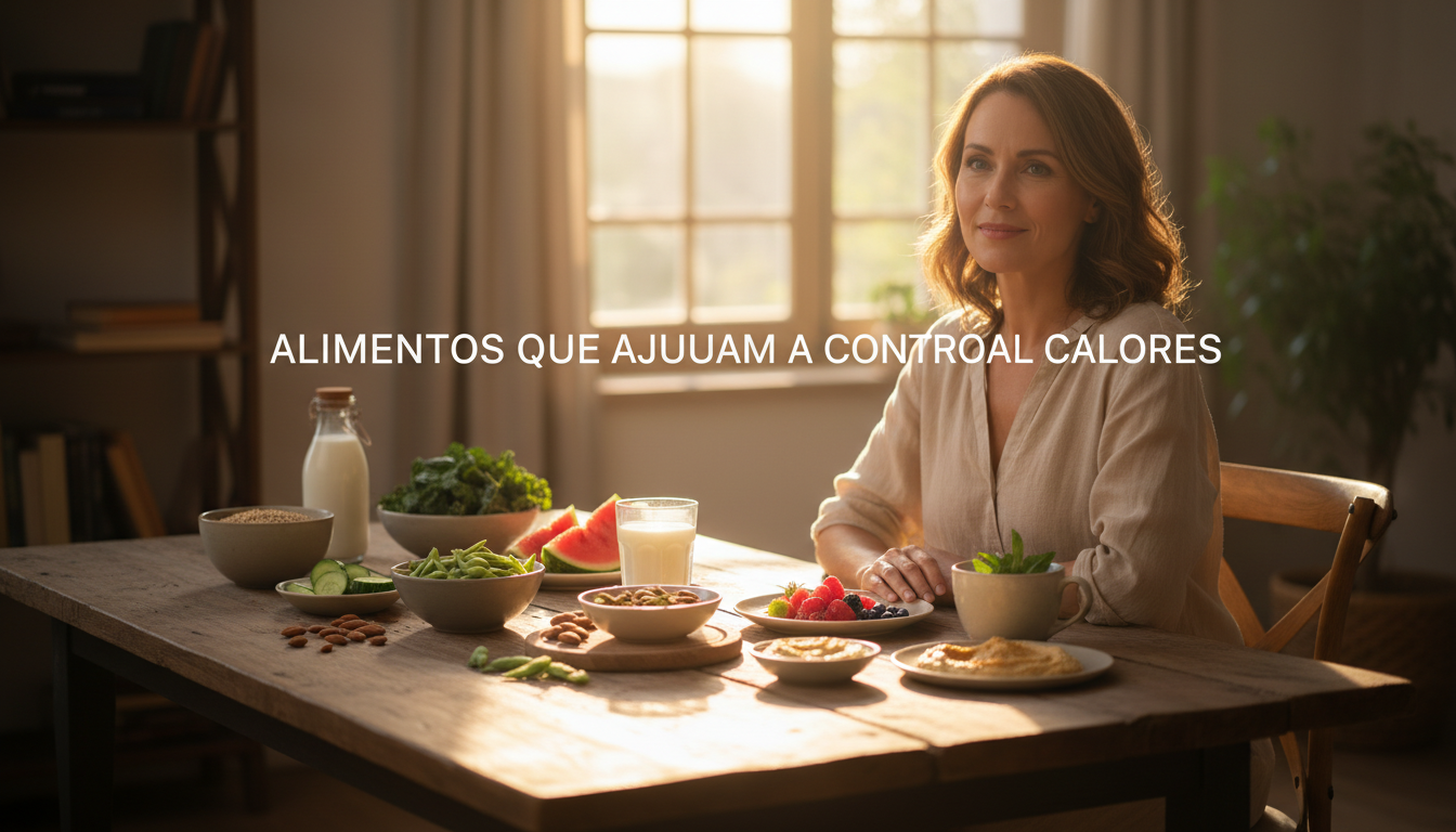 Alimentos que Ajudam a Controlar Calores