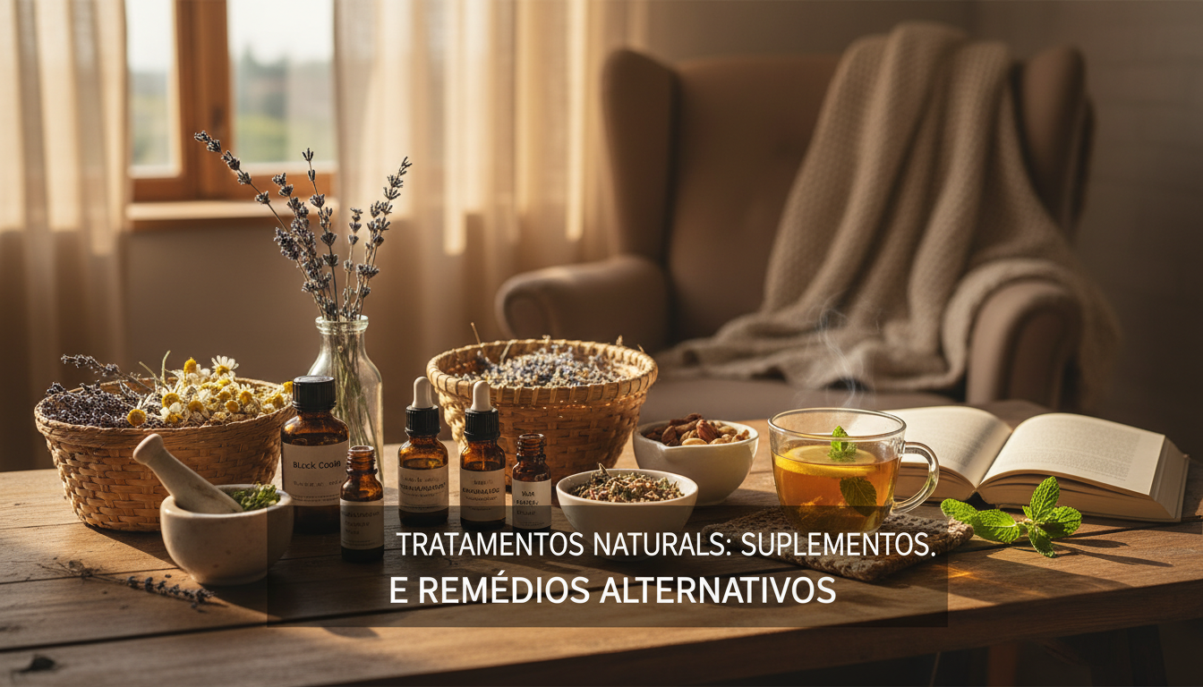 Tratamentos Naturais: Suplementos e Remédios Alternativos