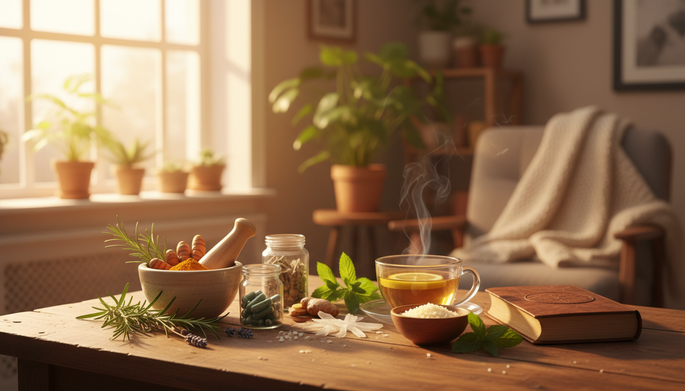 Remédios Naturais: Plantas e Suplementos para Alívio da Dor