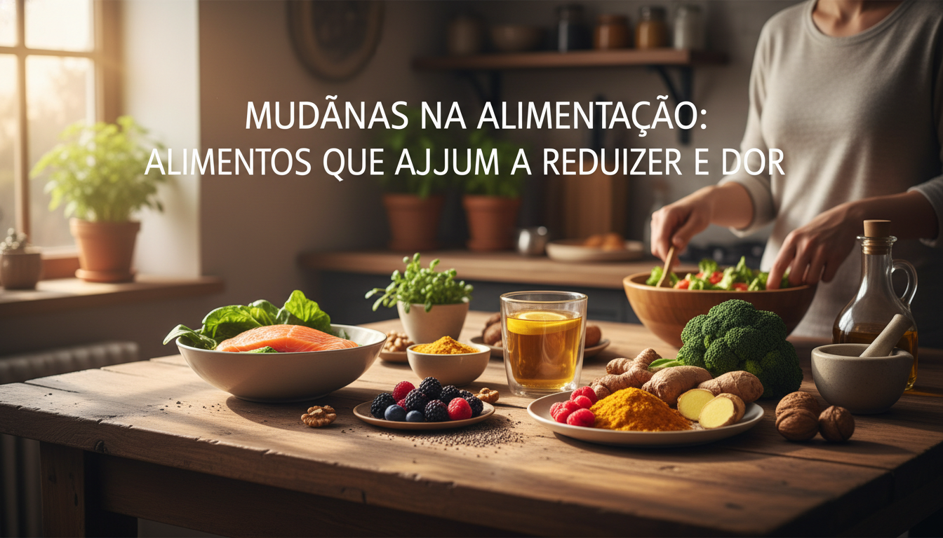 Mudanças na Alimentação: Alimentos que Ajudam a Reduzir a Dor