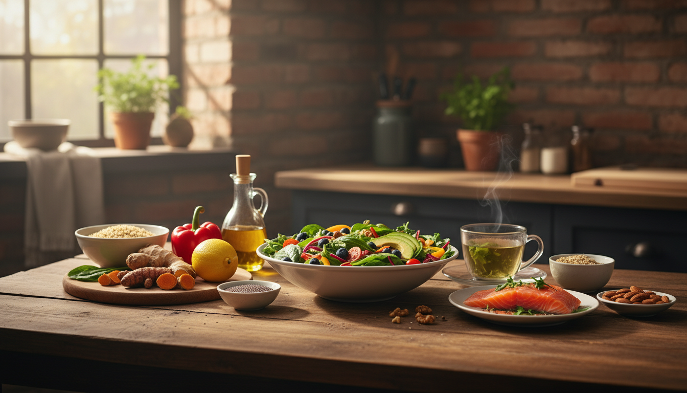 Alimentos Anti-inflamatórios que Você Deve Incluir na Dieta