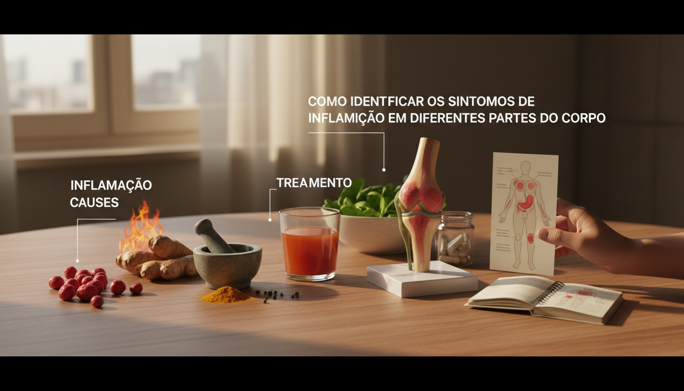 Como Identificar os Sintomas de Inflamação em Diferentes Partes do Corpo