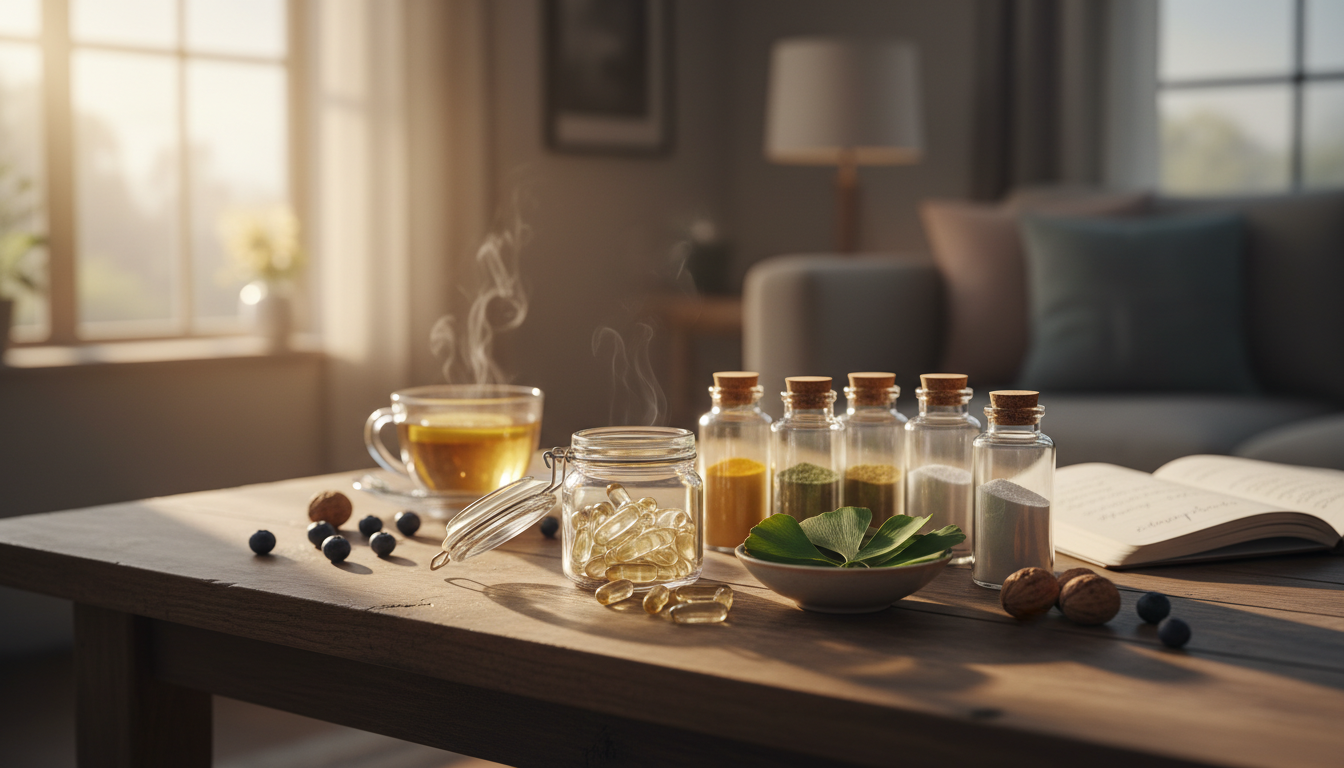 Composição de Suplementos que Ajudam na Clareza Mental