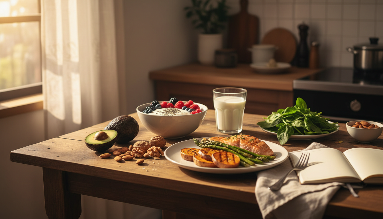 Alimentos Ideais para a Dieta na Menopausa