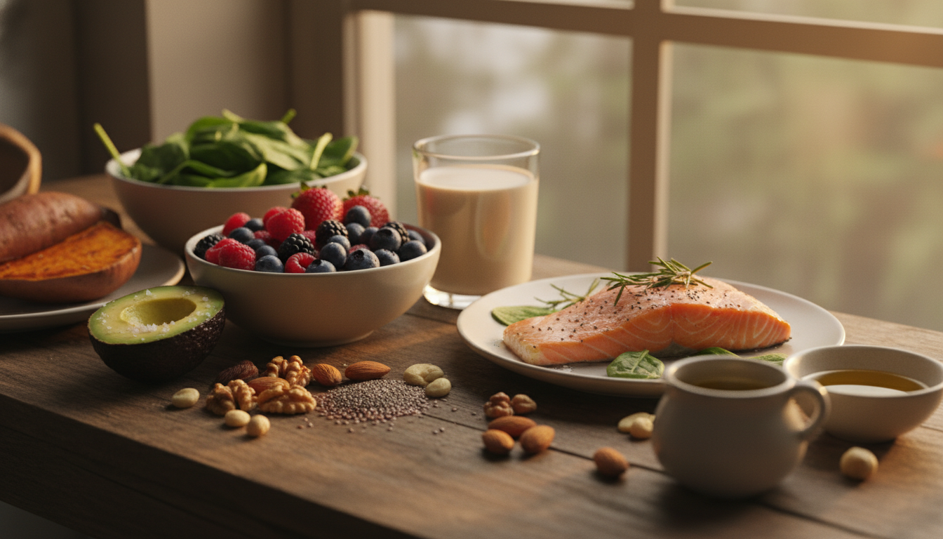 Composição dos Alimentos: Nutrientes Essenciais para a Menopausa