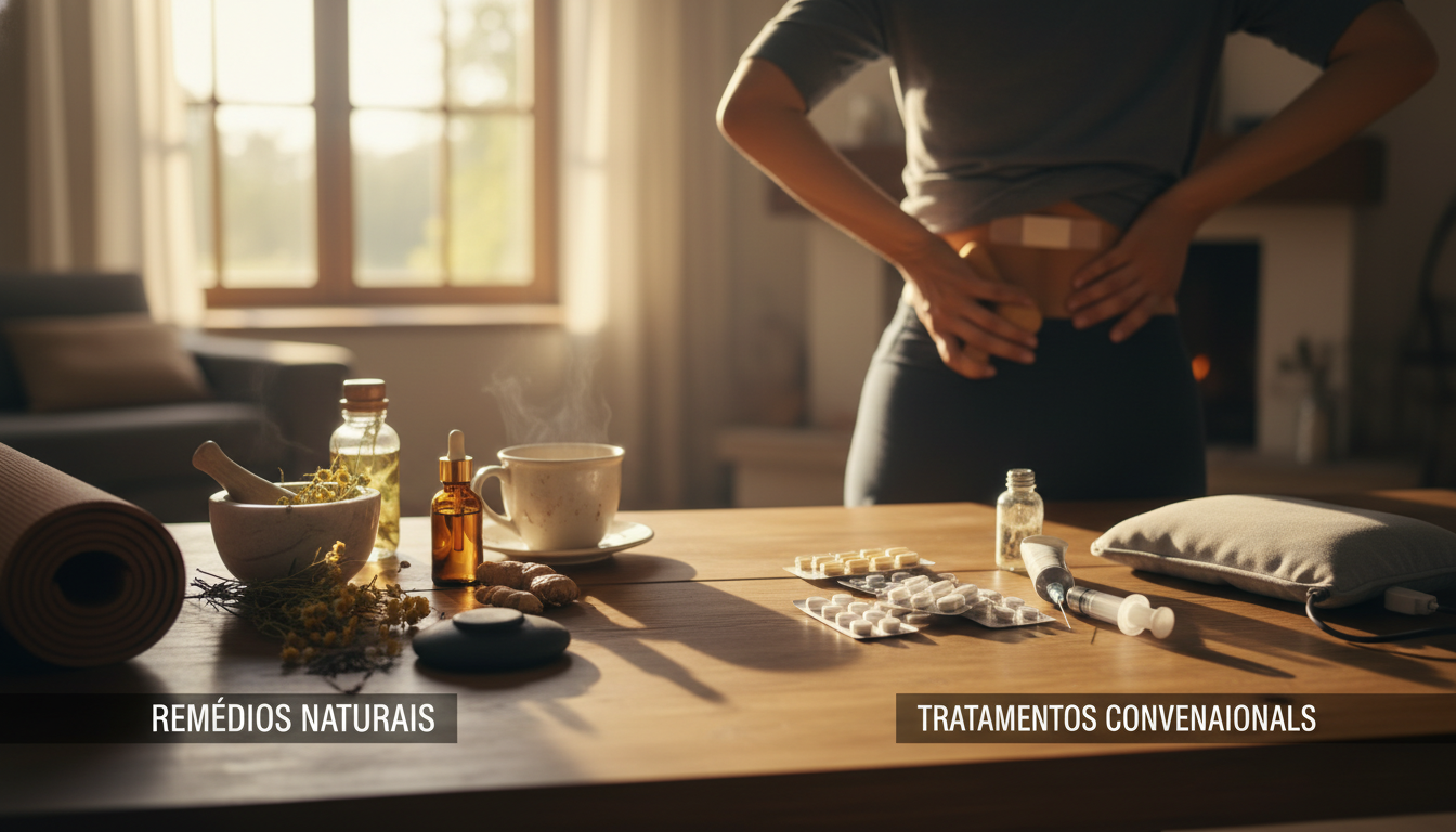 Remédios Naturais vs Tratamentos Convencionais para Dor nas Costas