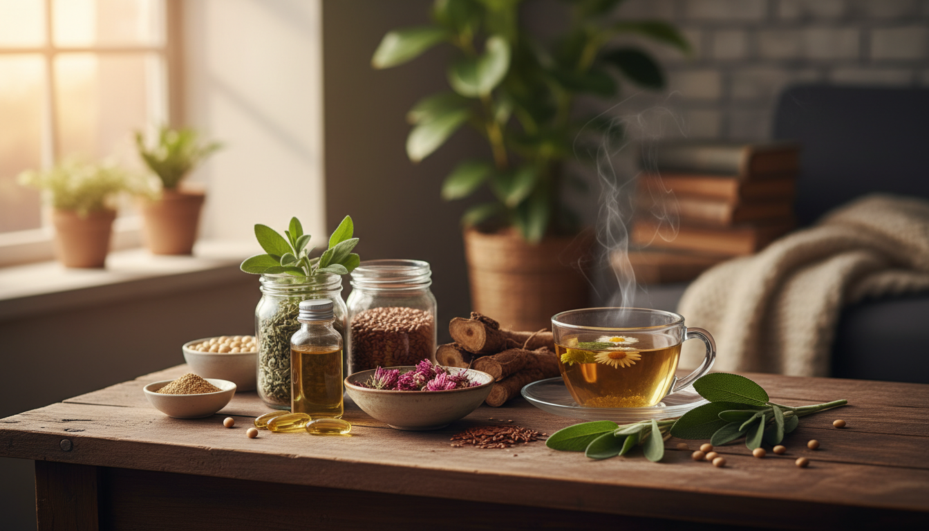 Composição dos Principais Remédios Naturais para Menopausa