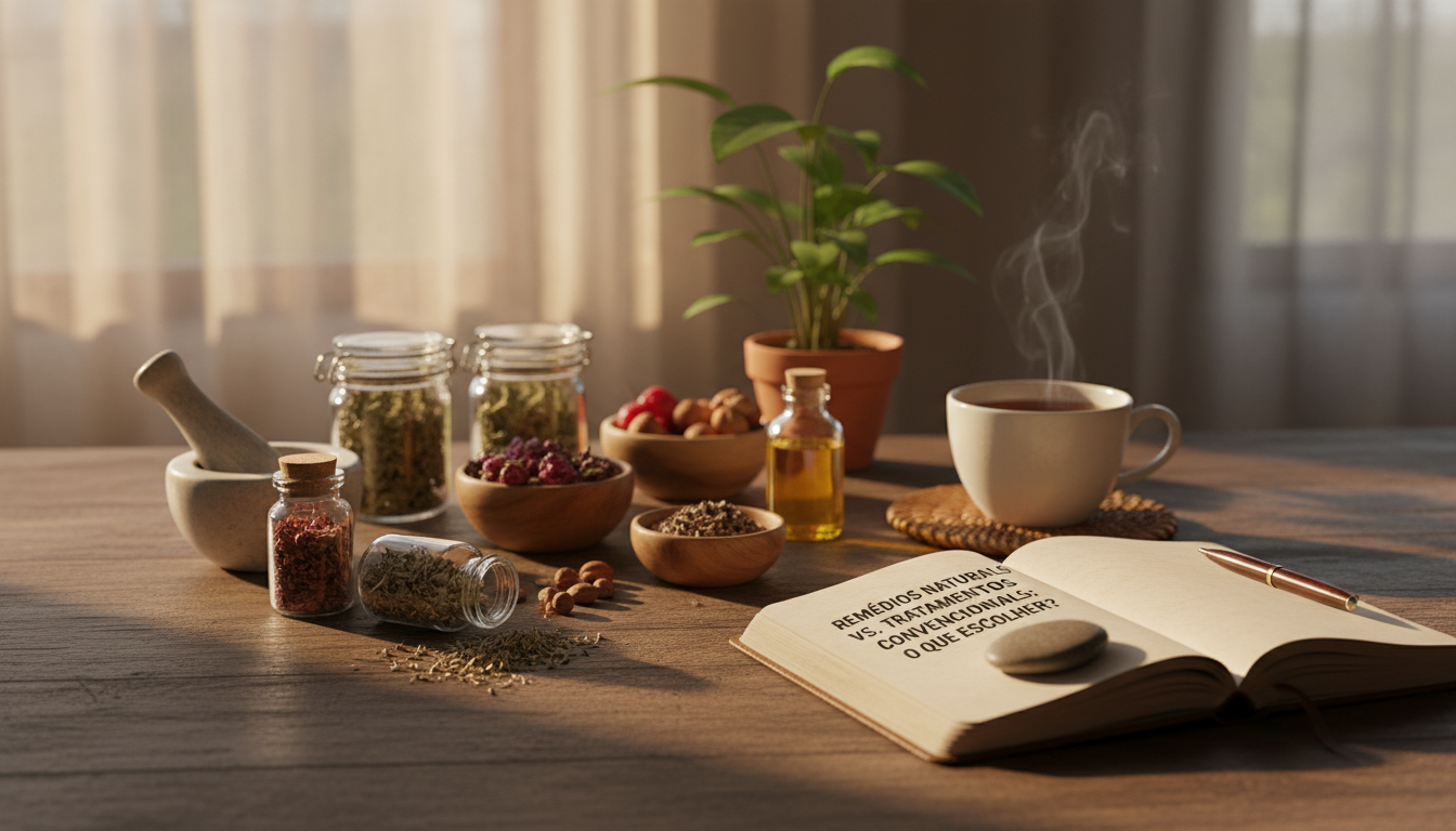 Remédios Naturais vs. Tratamentos Convencionais: O que Escolher?
