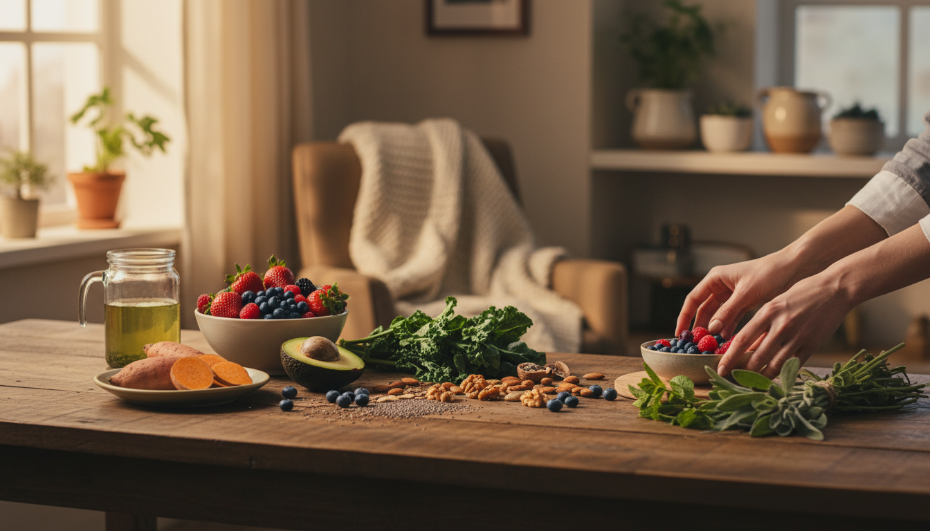 Alimentos que Ajudam a Aliviar Sintomas da Menopausa