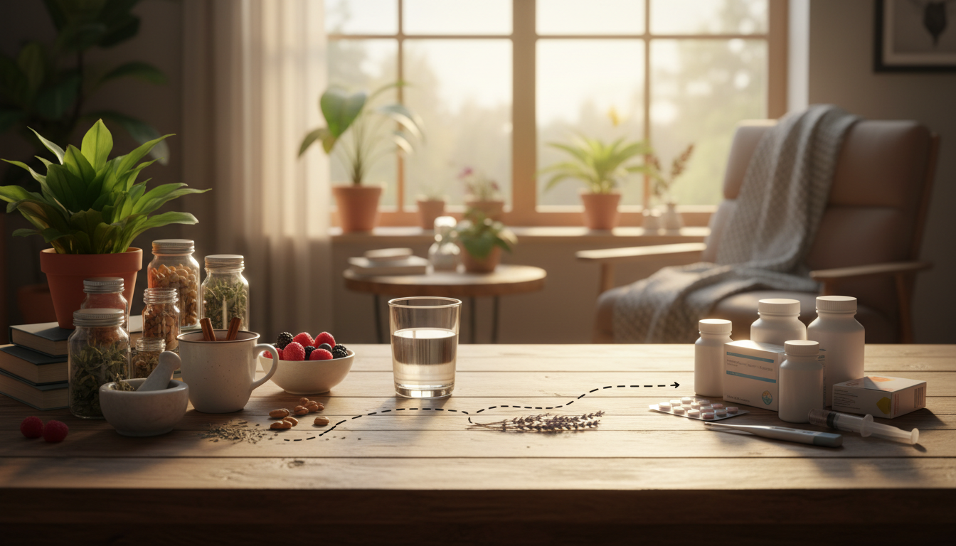 Comparação: Remédios Naturais vs. Medicamentos Convencionais