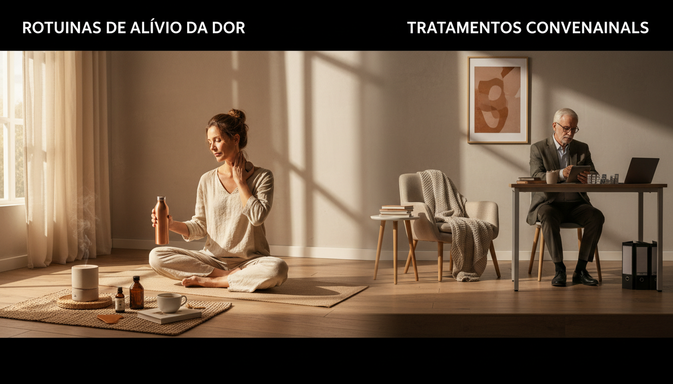 Rotinas de Alívio da Dor vs Tratamentos Convencionais